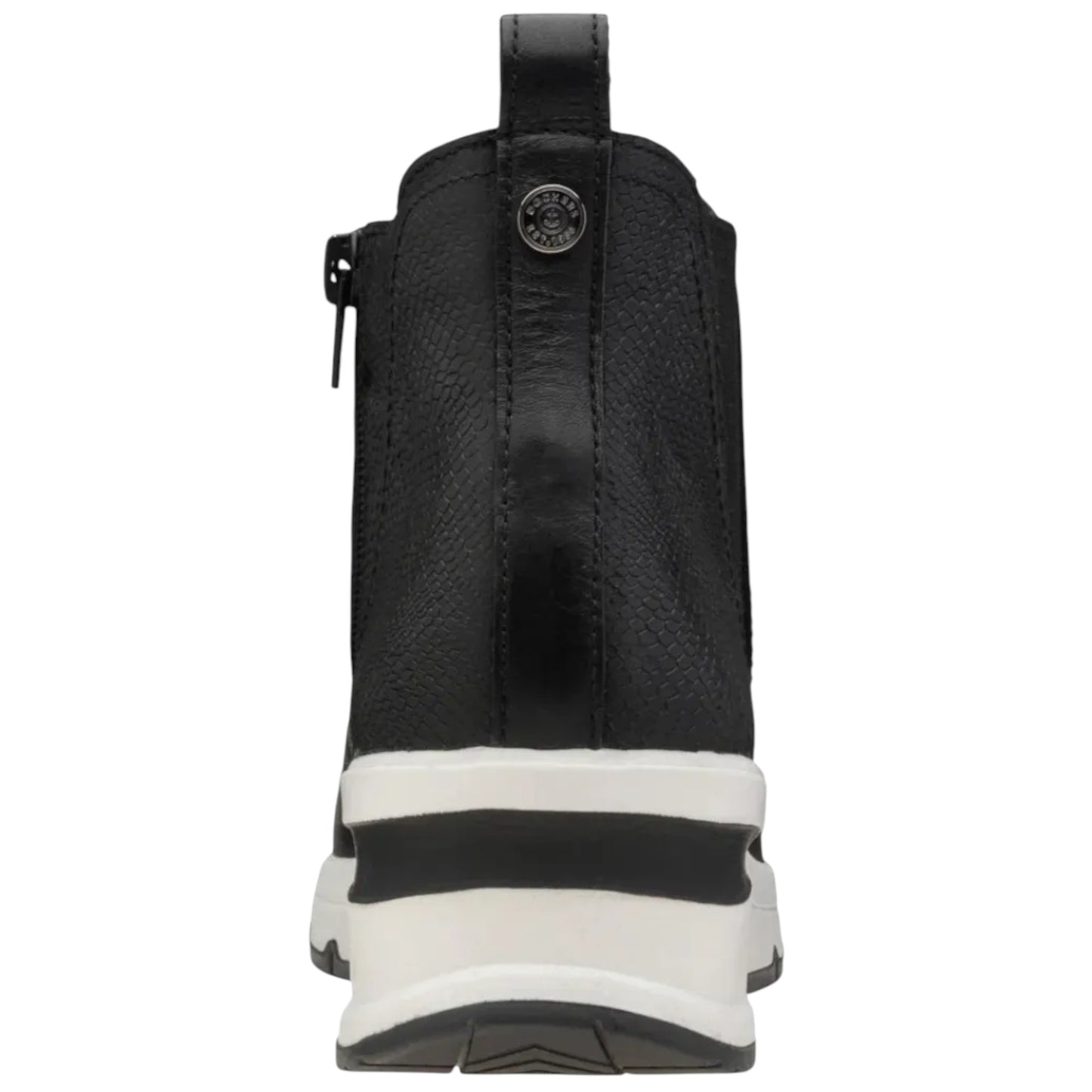 Botas Dockers Dama Modelo Lauren D1225321 Piel Vacuno Negro