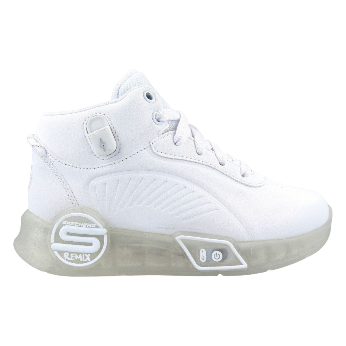 Tenis Bota Skechers Nina S lights Remix Blanco 310100l 2187288900