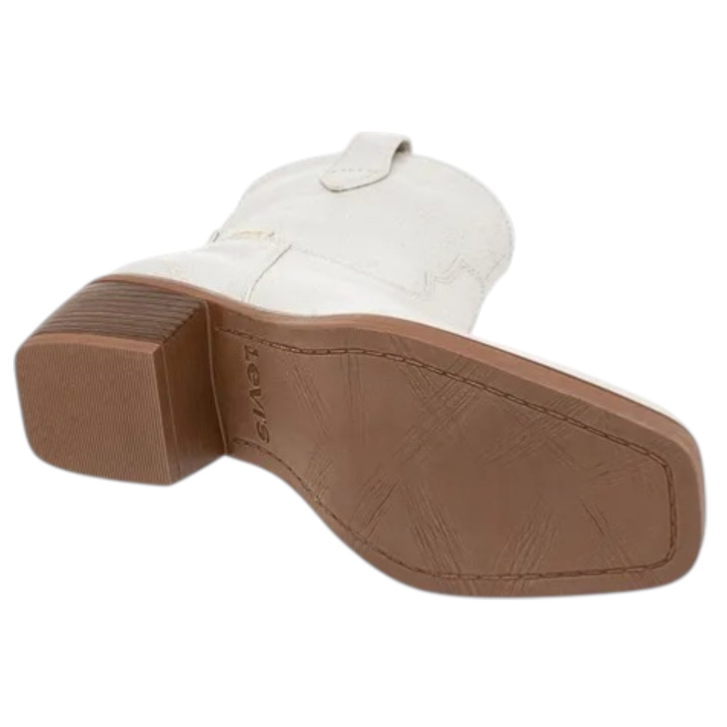 Bota Levi´s Vaquera Dama L1223523 Piel Off White