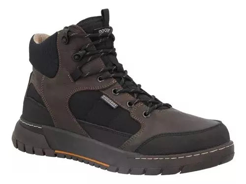 Bota Dockers Caballero Piel De Res Con Textil D2223122 Caf