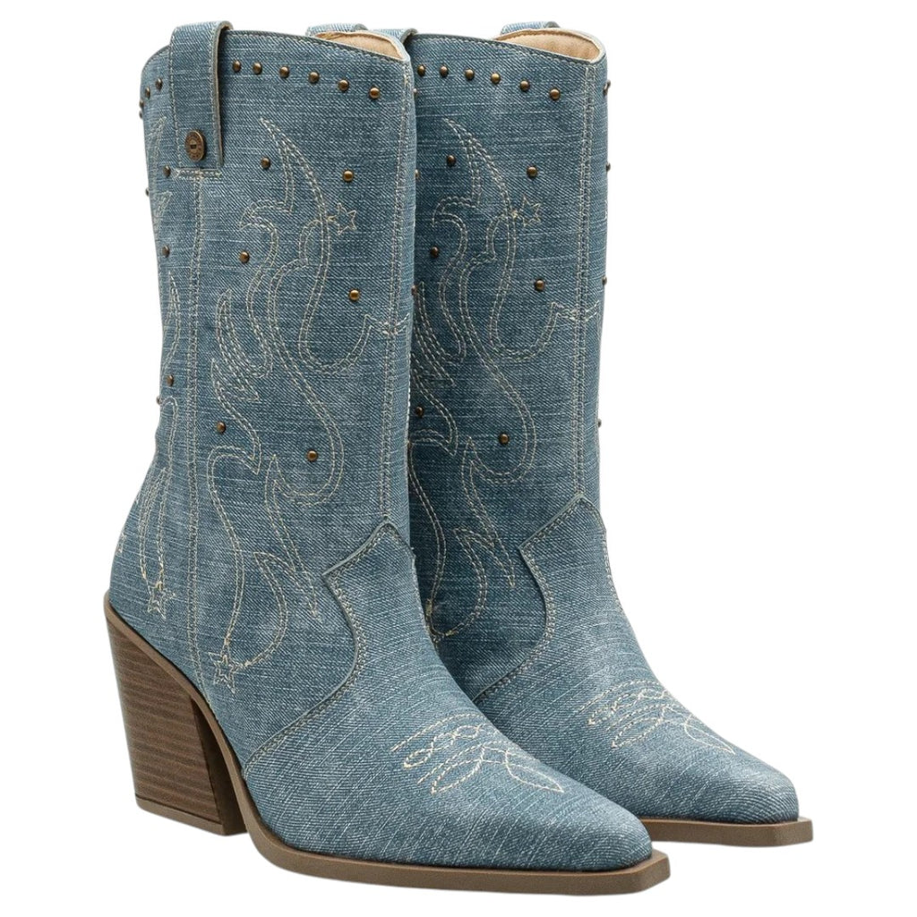 Botas Levis Vaquera Dama Audry L1226151 Azul