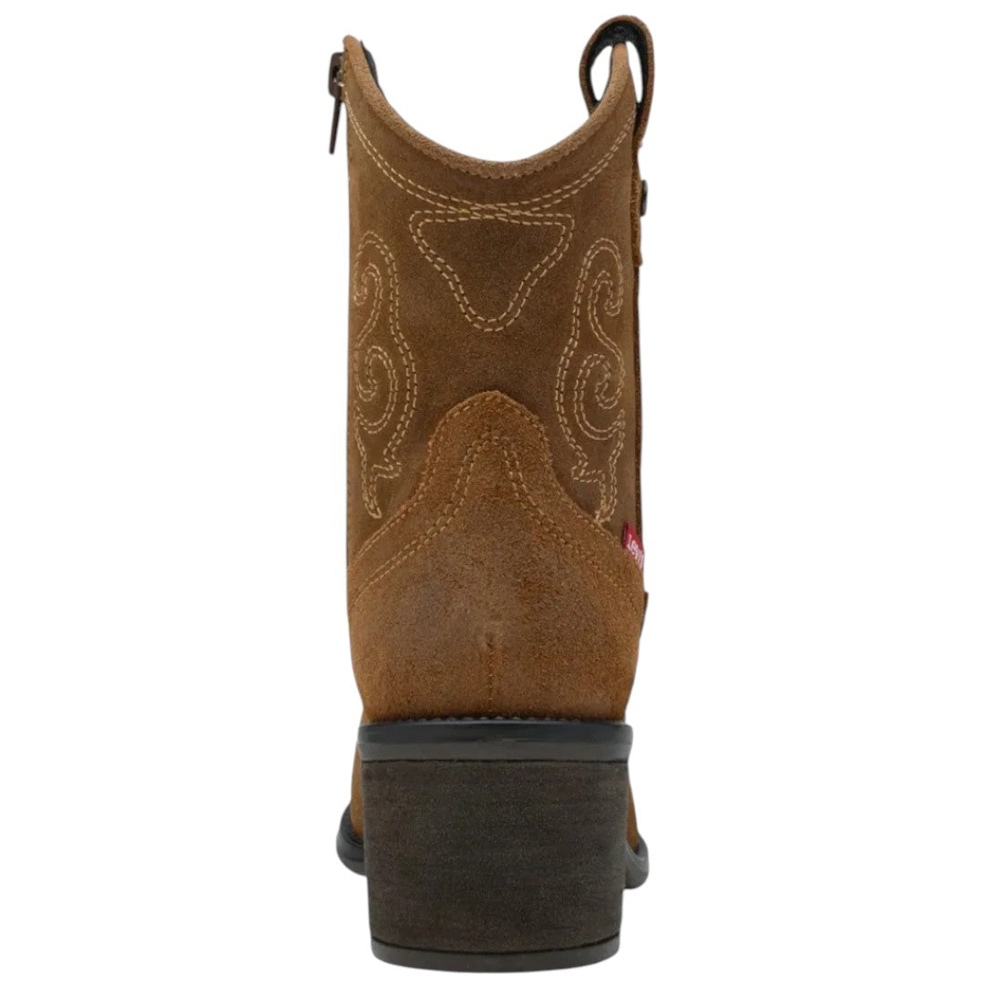 Bota Levi's Dama Lyssa L1225203 Piel Gamuza Tabaco