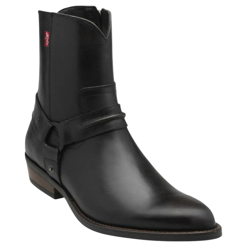Bota Levi's Caballero Cedrik L2126562 Piel Negro