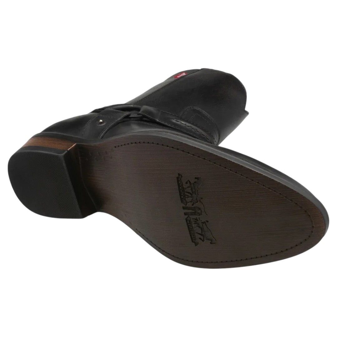 Bota Levi's Caballero Cedrik L2126562 Piel Negro