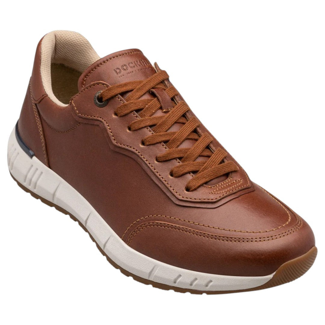 Zapato Dockers Caleb Sneaker Casual D2126801s Piel café