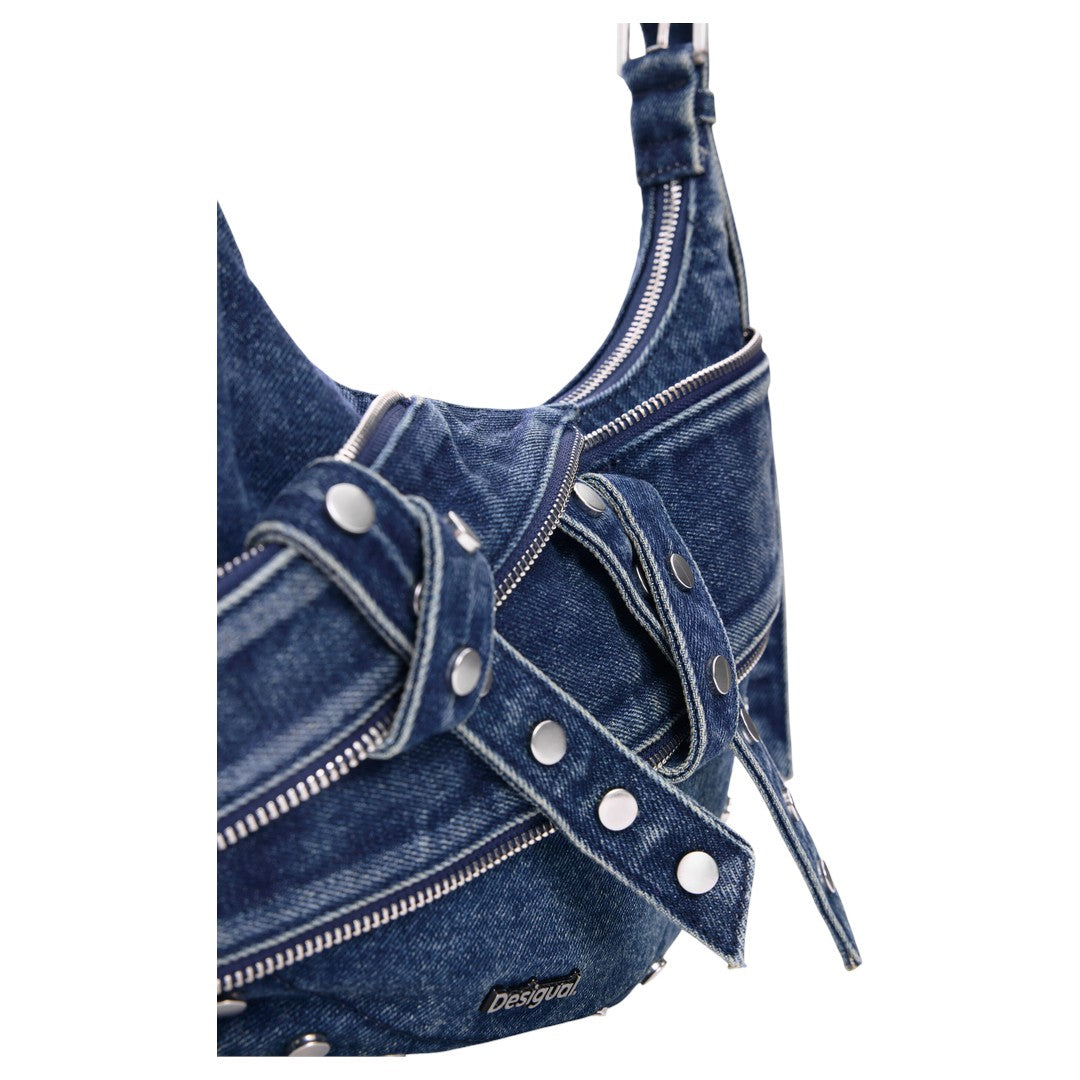 Bolso De Mano Desigual De Mezclilla 26waxd25