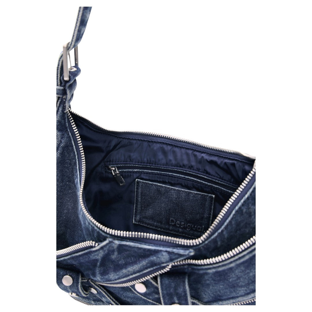 Bolso De Mano Desigual De Mezclilla 26waxd25