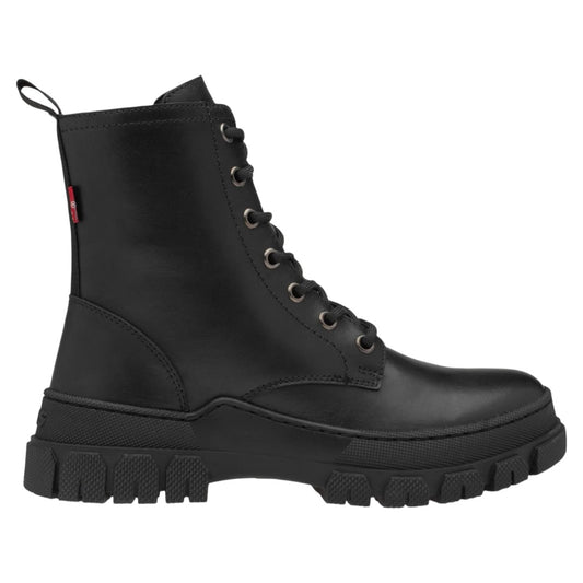 Bota Levi's® Dama Modelo Dora L1225214 Piel Negro