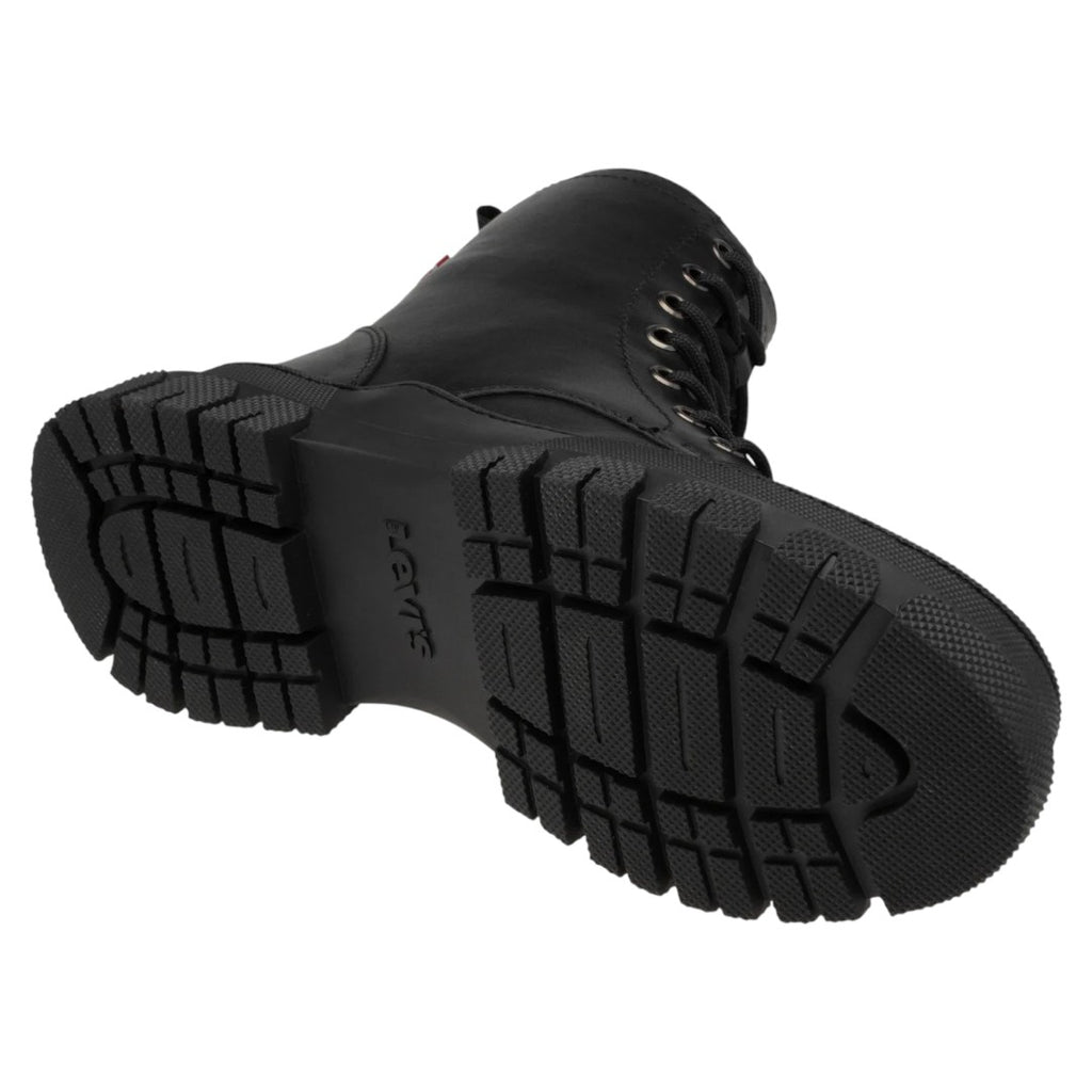 Bota Levi's® Dama Modelo Dora L1225214 Piel Negro