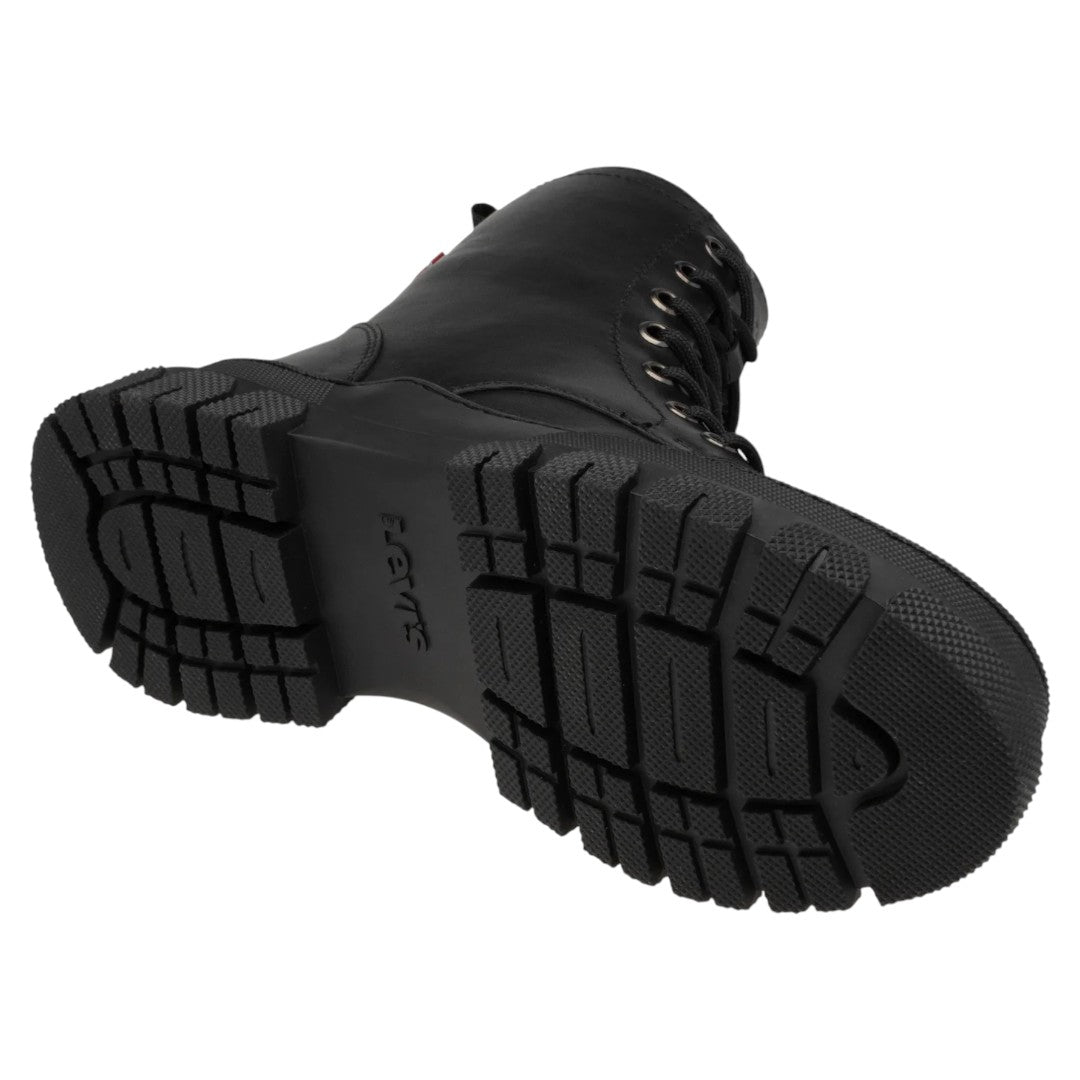 Bota Levi's® Dama Modelo Dora L1225214 Piel Negro