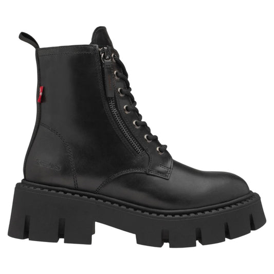 Bota Levi's® Dama Modelo Aria L1225122 Piel Negro