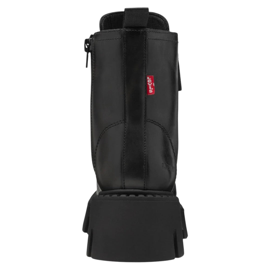 Bota Levi's® Dama Modelo Aria L1225122 Piel Negro