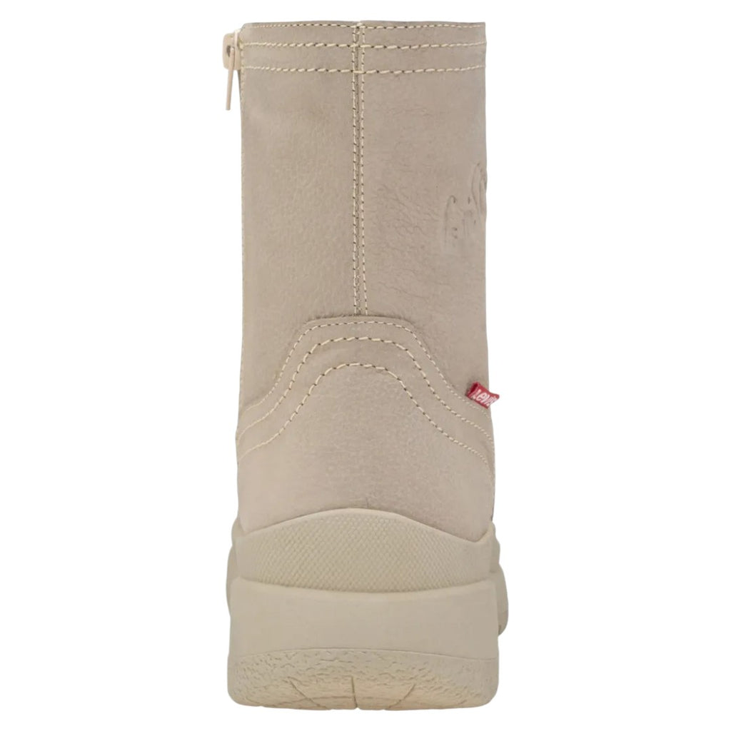 Bota Dama Levi's Clarisa Piel De Res L1225191 Color Crema