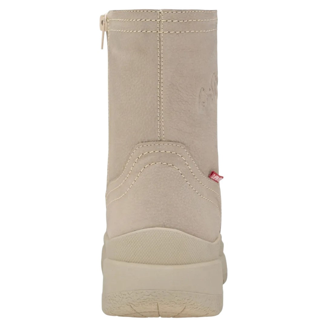 Bota Dama Levi's Clarisa Piel De Res L1225191 Color Crema