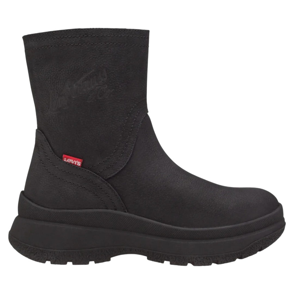 Bota Dama Levi's Clarisa Piel De Res L1225191 Color Negro