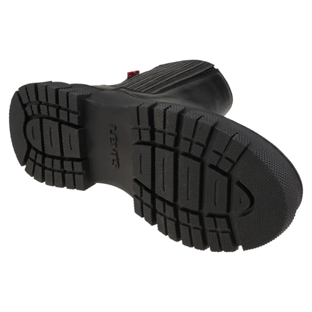 Botas Levi's Dama Modelo Dora L1225213 Piel Negro