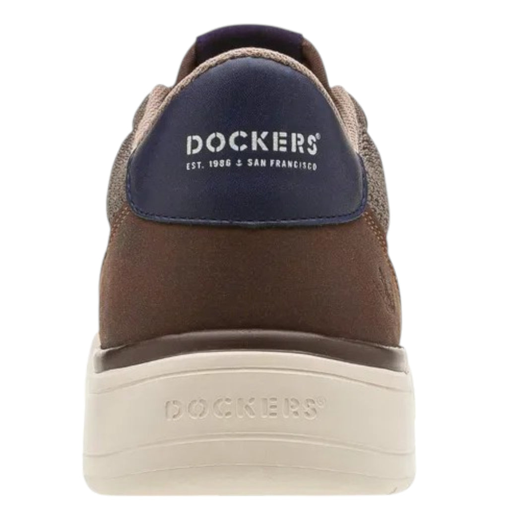 Tenis Dockers Caballero Newport D2125711 Malla Choco