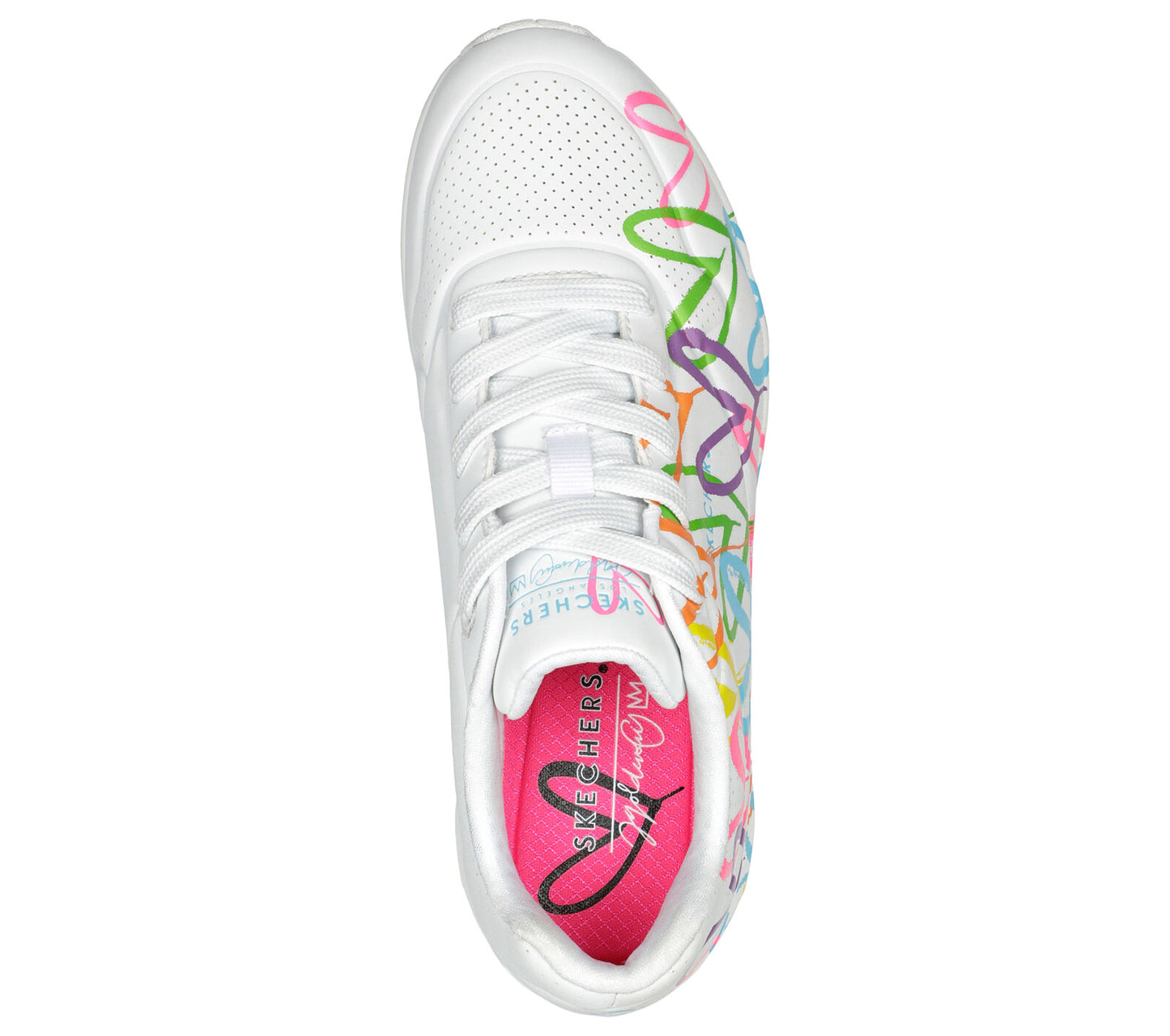 Tenis Skechers Dama Uno Highlight Love 177981 Blanco/mul