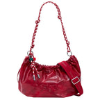 Bolsa Mediana Ovalada Con Logo 26saxp28 Rojo