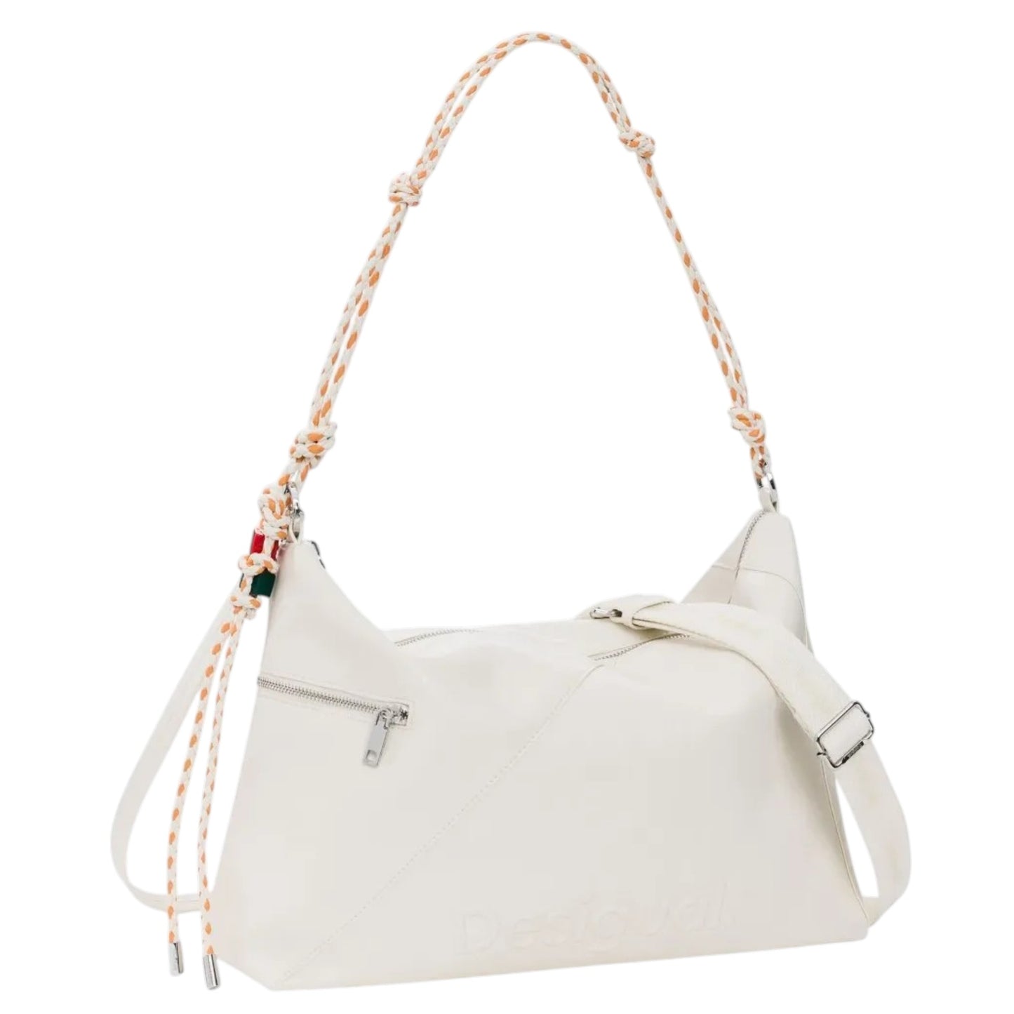 Bolsa Desigual Charms Grande 26saxpa7 Hueso