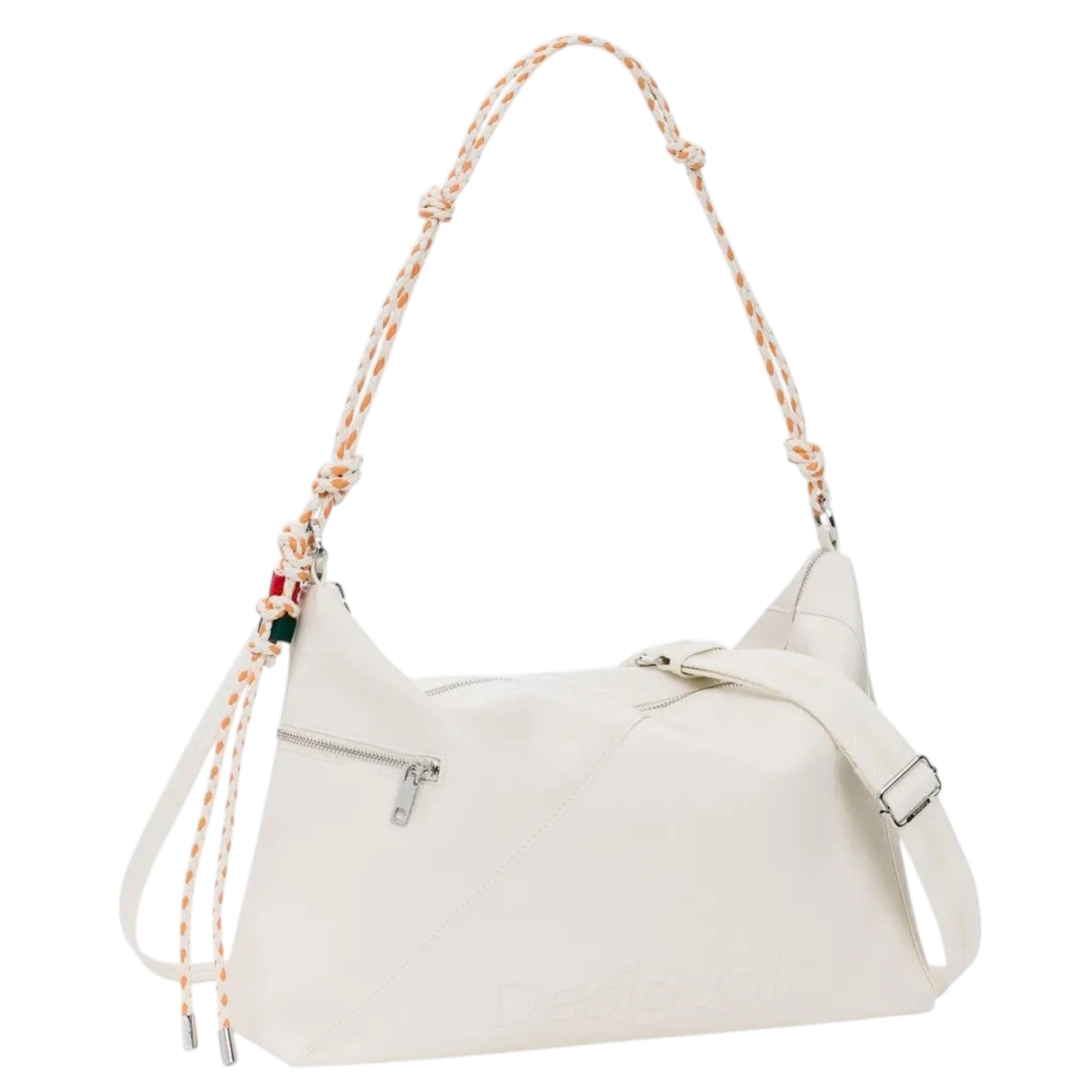 Bolsa Desigual Charms Grande 26saxpa7 Hueso