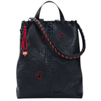 Bolsa Desigual 26sakp43 Grande Mickey Mouse Negro