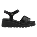 Sandalias Dockers Dama Bethany D1126321 Negro