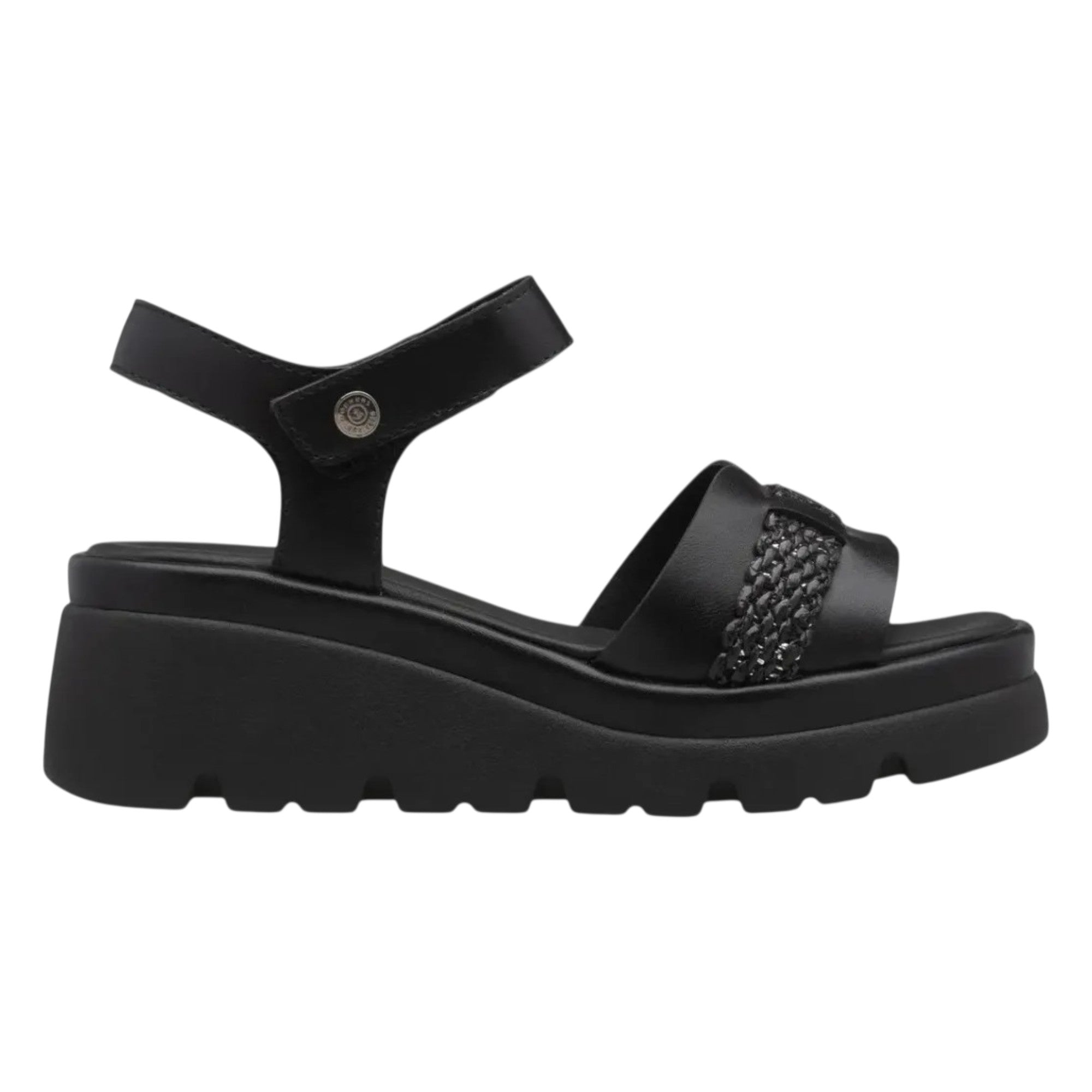Sandalias Dockers Dama Bethany D1126321 Negro