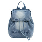 Bolso-mochila Desigual Pequeña Charms 26saxd28 Denim