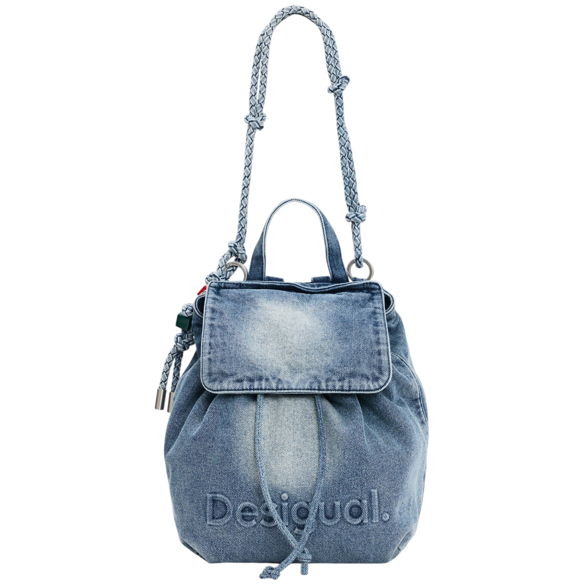 Bolso-mochila Desigual Pequeña Charms 26saxd28 Denim