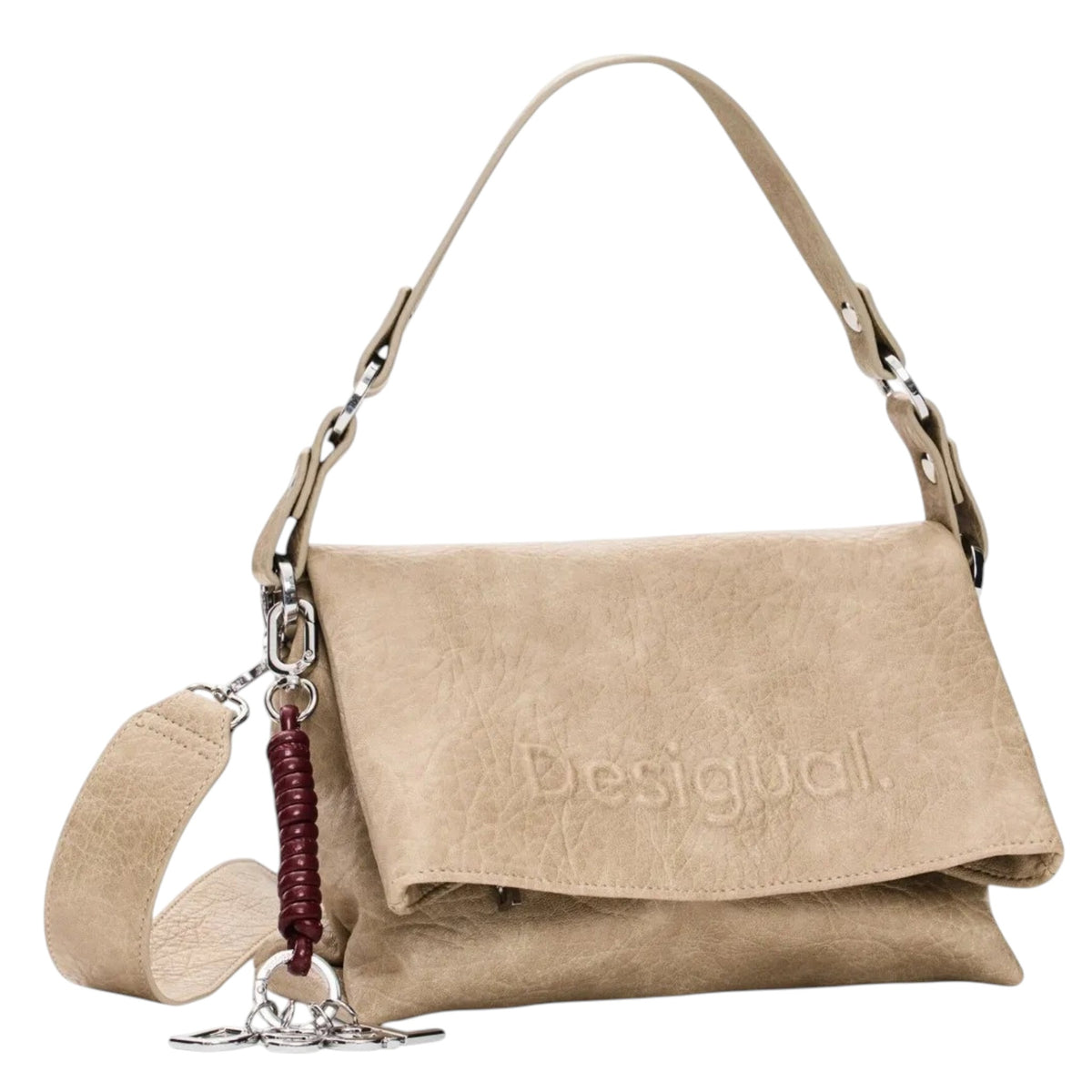 Bolsa Desigual Mediana 26waxp51 Beige