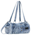 Bolsa Desigual De Mezclilla Tipo Cubo 26waxd21