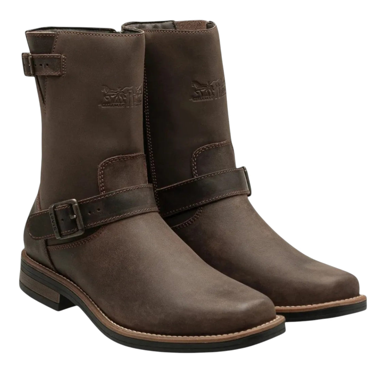 Bota Levi's Caballero Vaqueras L2226651 Piel Chocolate