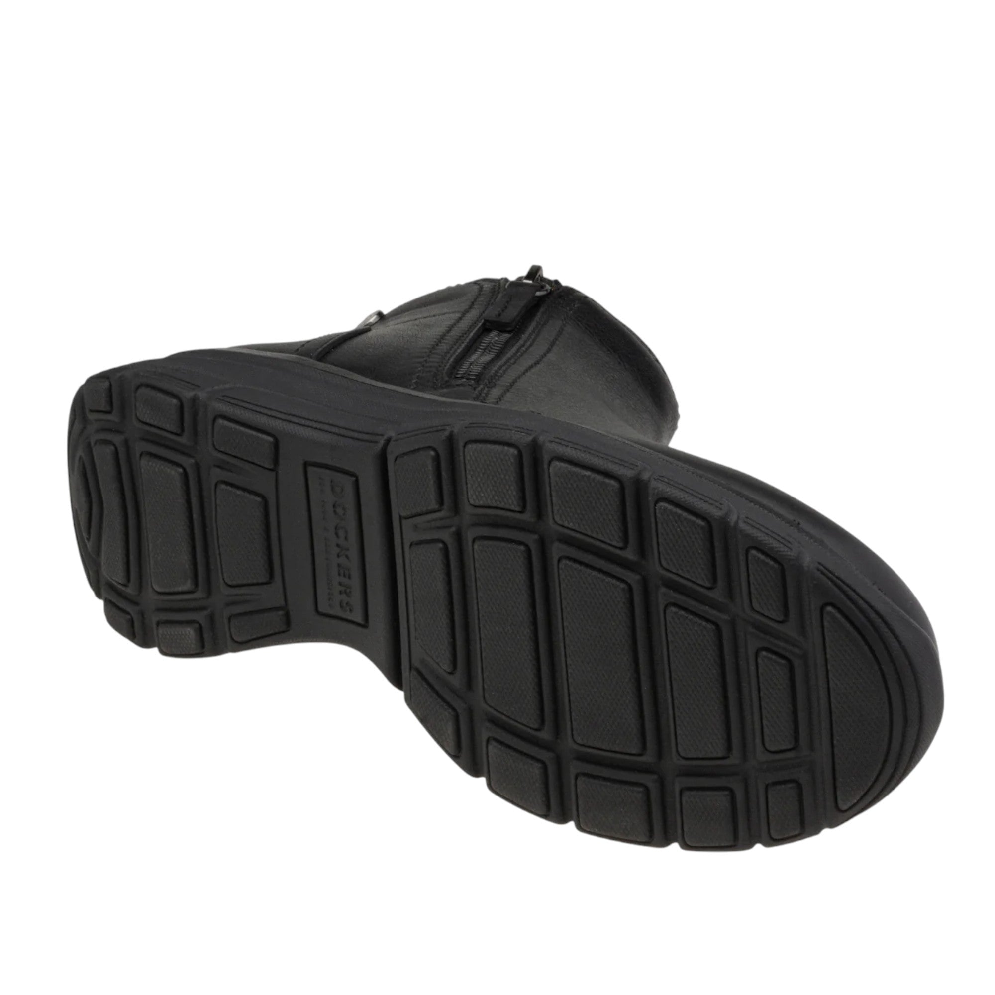 Botas Dockers Dama Eloise D1225352 Piel Negro