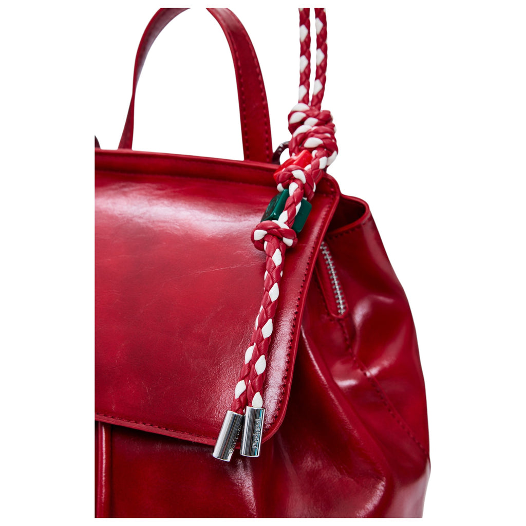 Mochila pequeña logo Desigual Rojo
