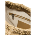 Bolso mediano ovalado rafia charms Desigual