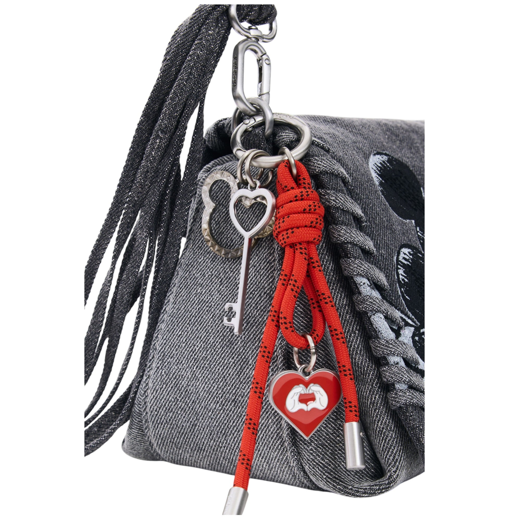 Bolsa Desigual Chico 26saxd18 Denim Mickey Mouse