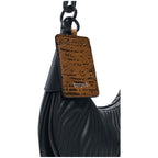 Bolso mediano ovalado relieve