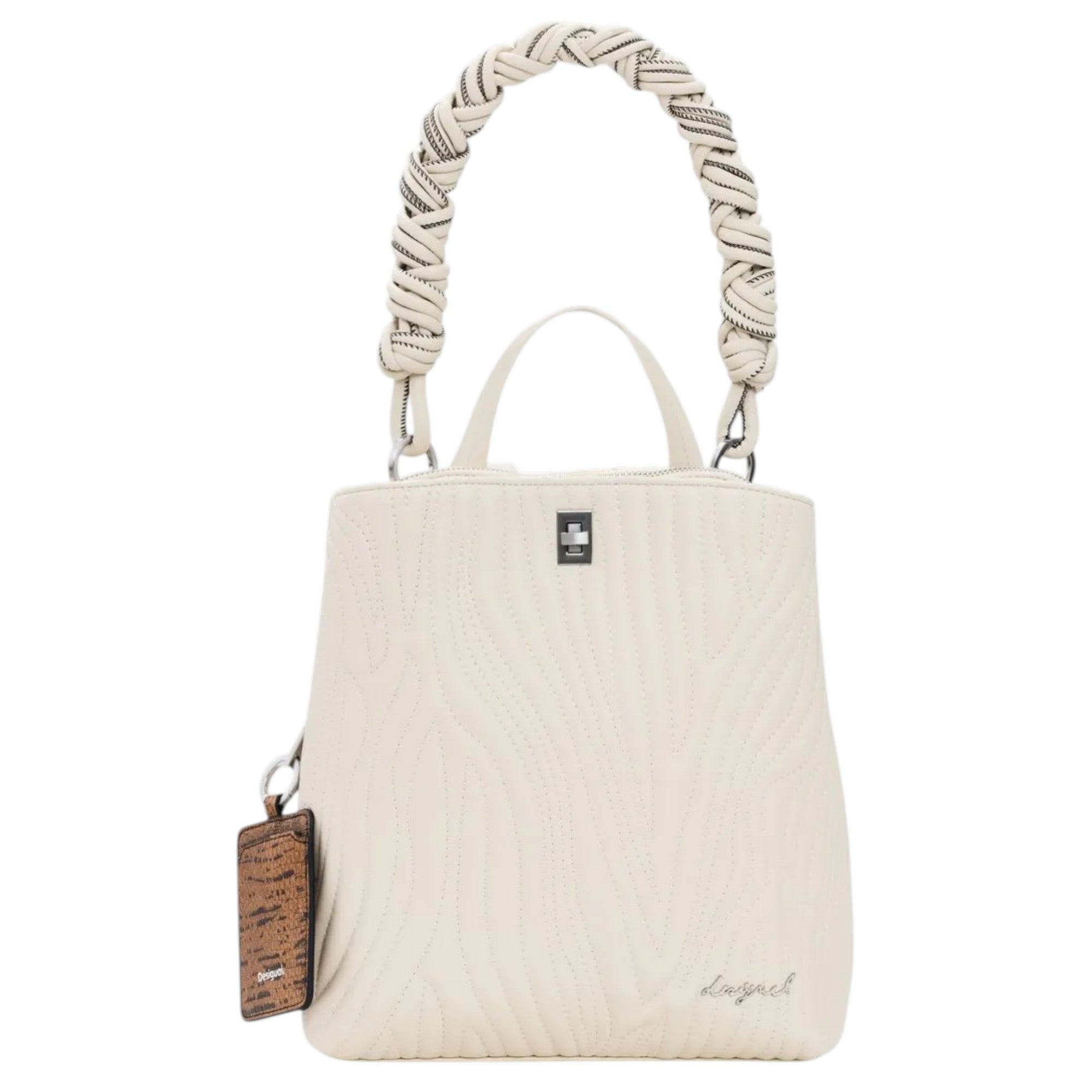 Bolsa Desigual 26sakp41 Grabados Hueso