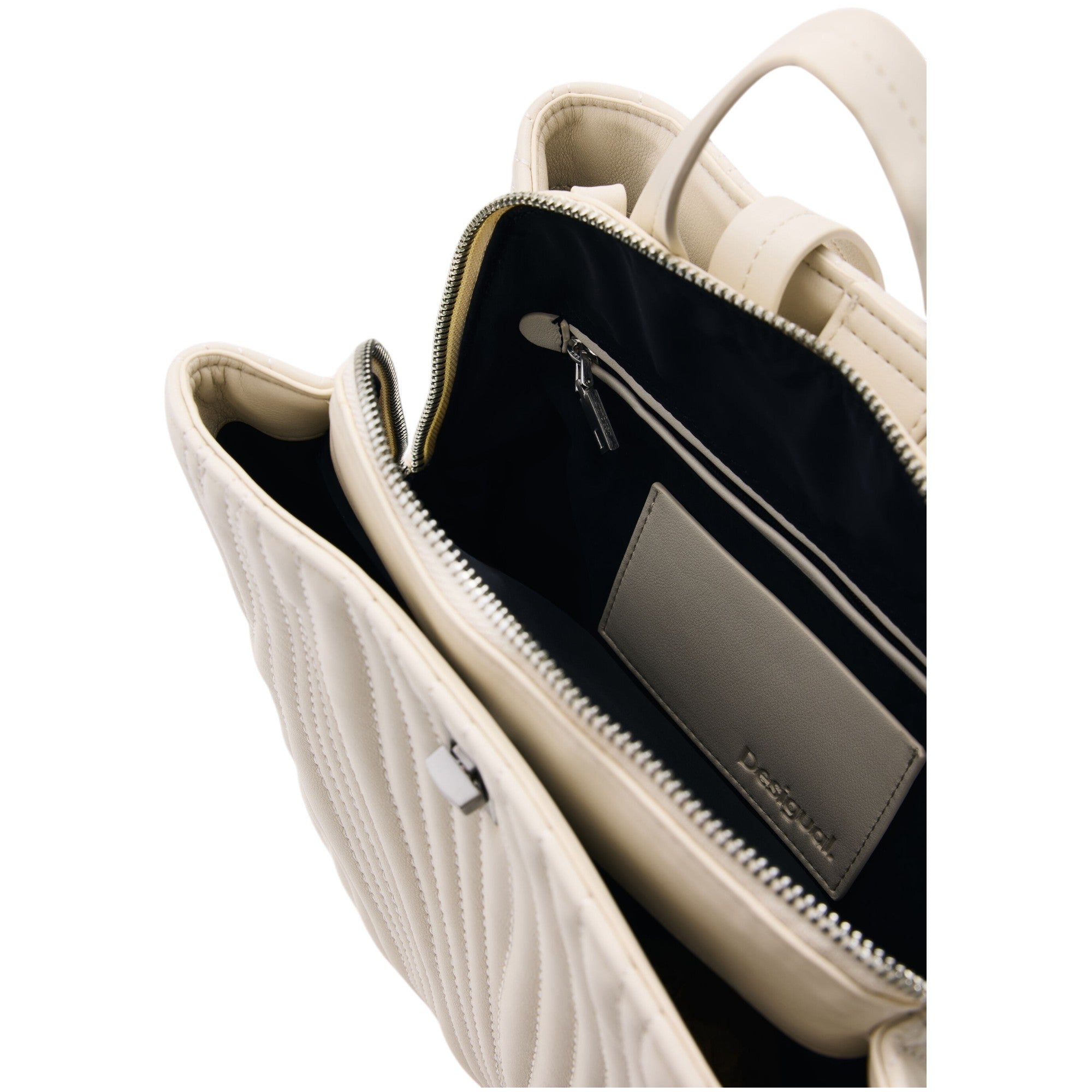 Bolsa Desigual 26sakp41 Grabados Hueso