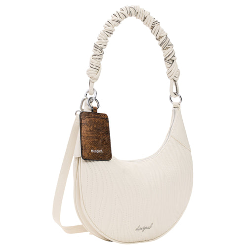 Bolsa Desigual Mediana Ovalada 26saxpbd Hueso