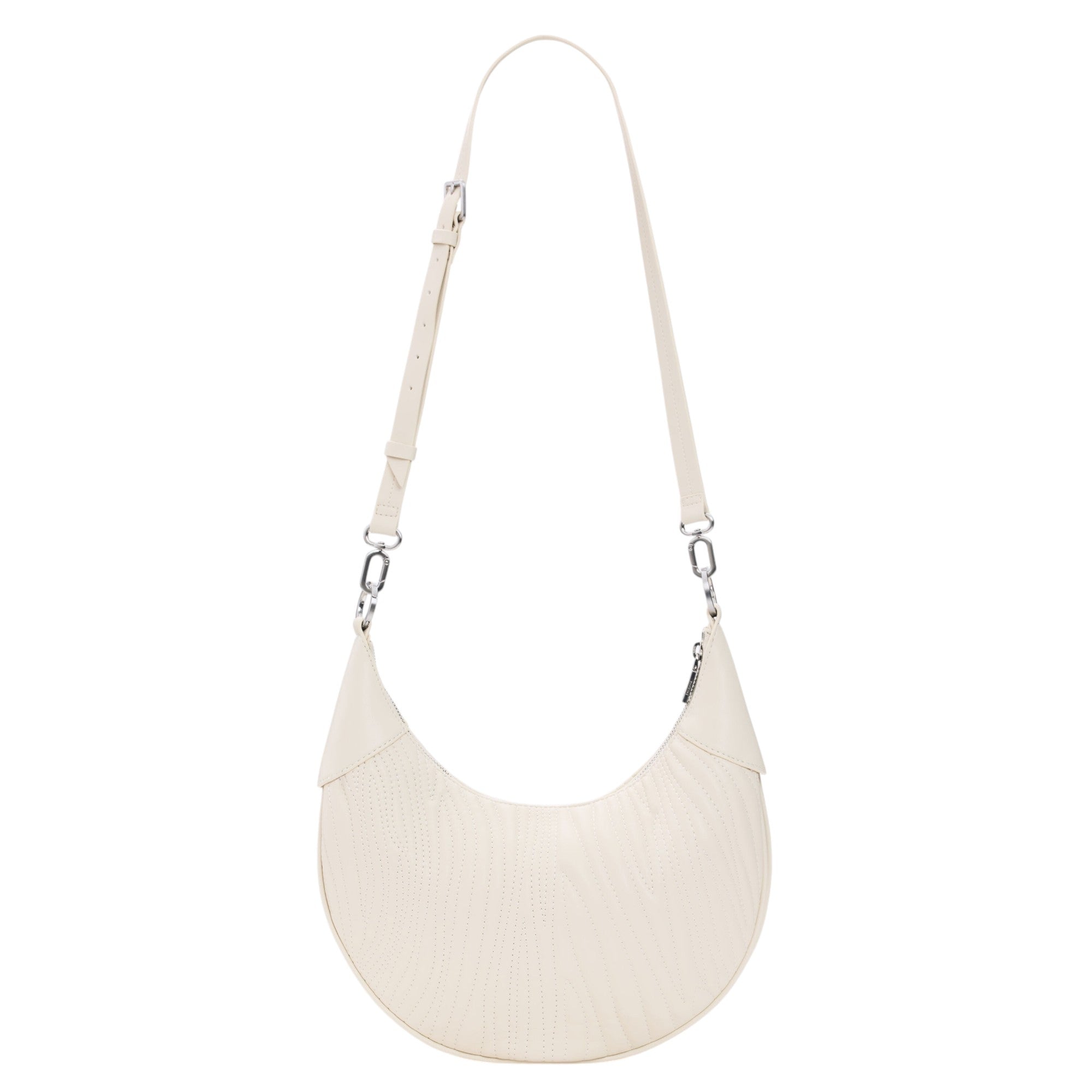 Bolsa Desigual Mediana Ovalada 26saxpbd Hueso