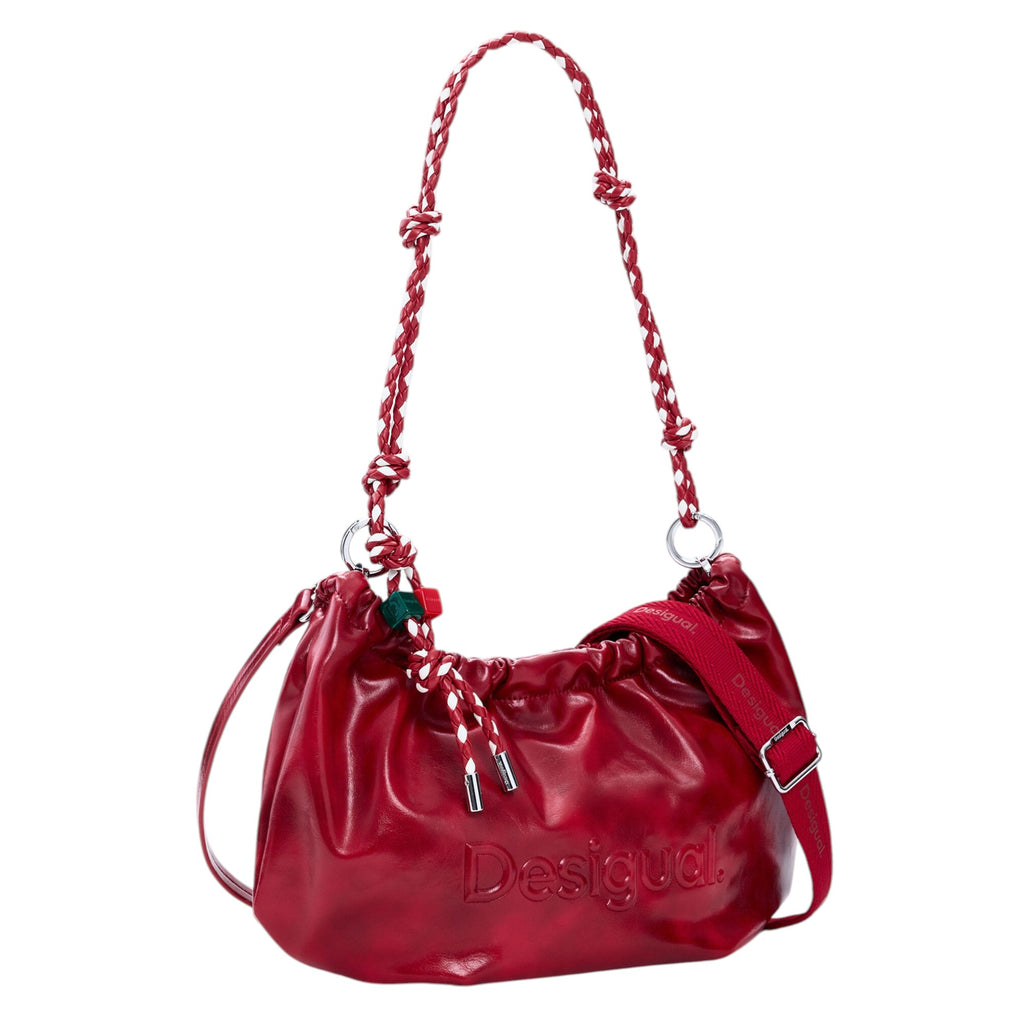 Bolsa Mediana Ovalada Con Logo 26saxp28 Rojo