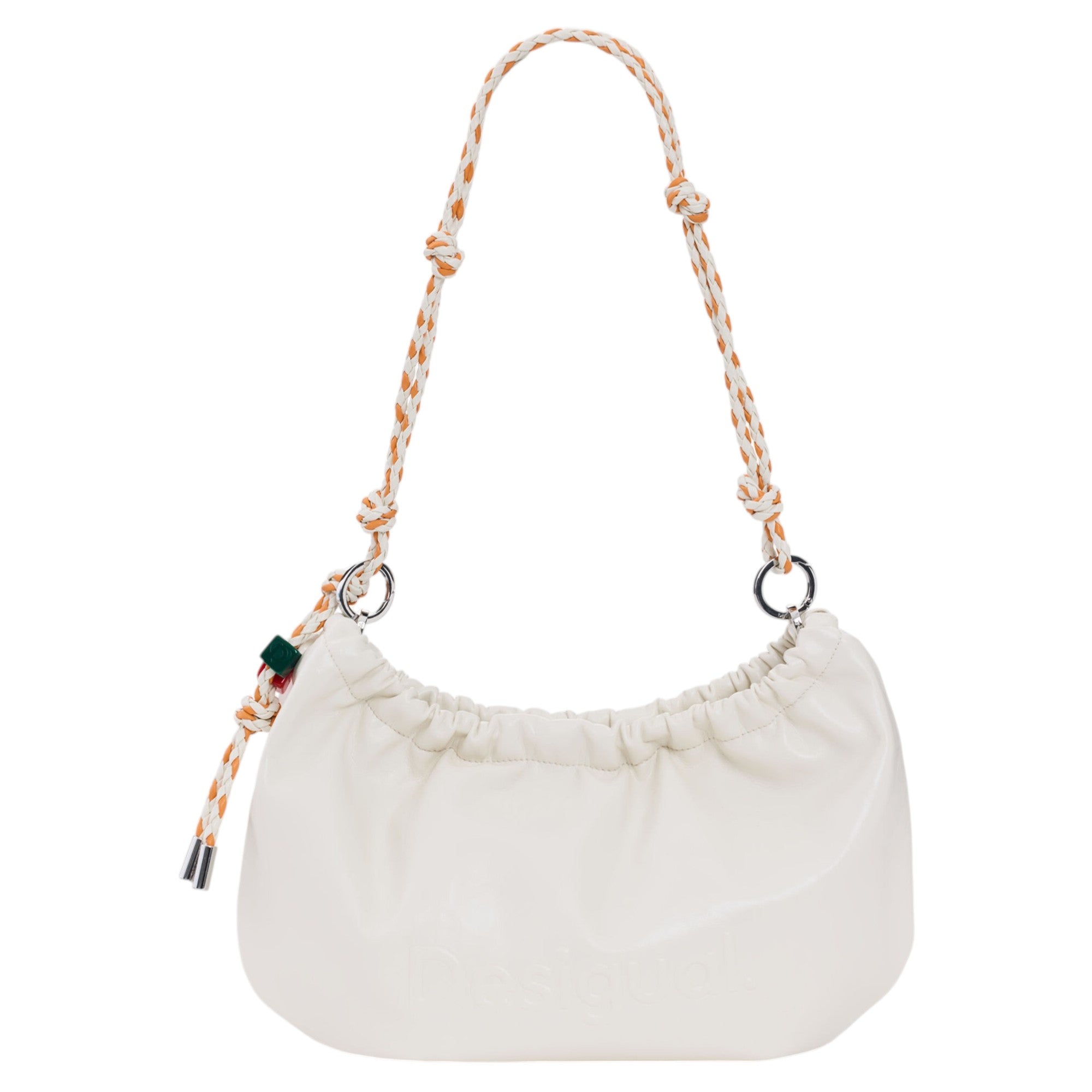 Bolsa Desigual Ovalado Charms 26saxp73 Hueso