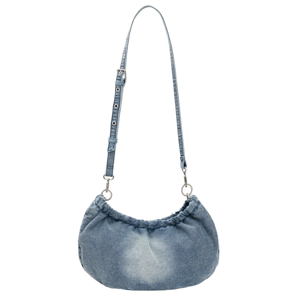 Bolsa Desigual Ovalado Charms 26saxd05 Azul Mezclilla