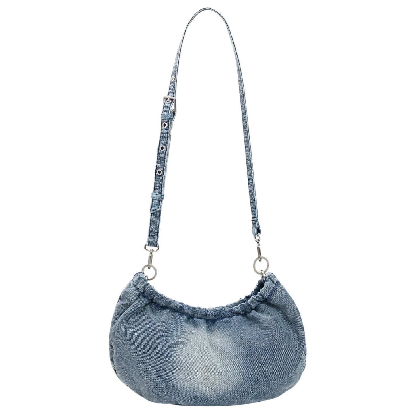 Bolsa Desigual Ovalado Charms 26saxd05 Azul Mezclilla