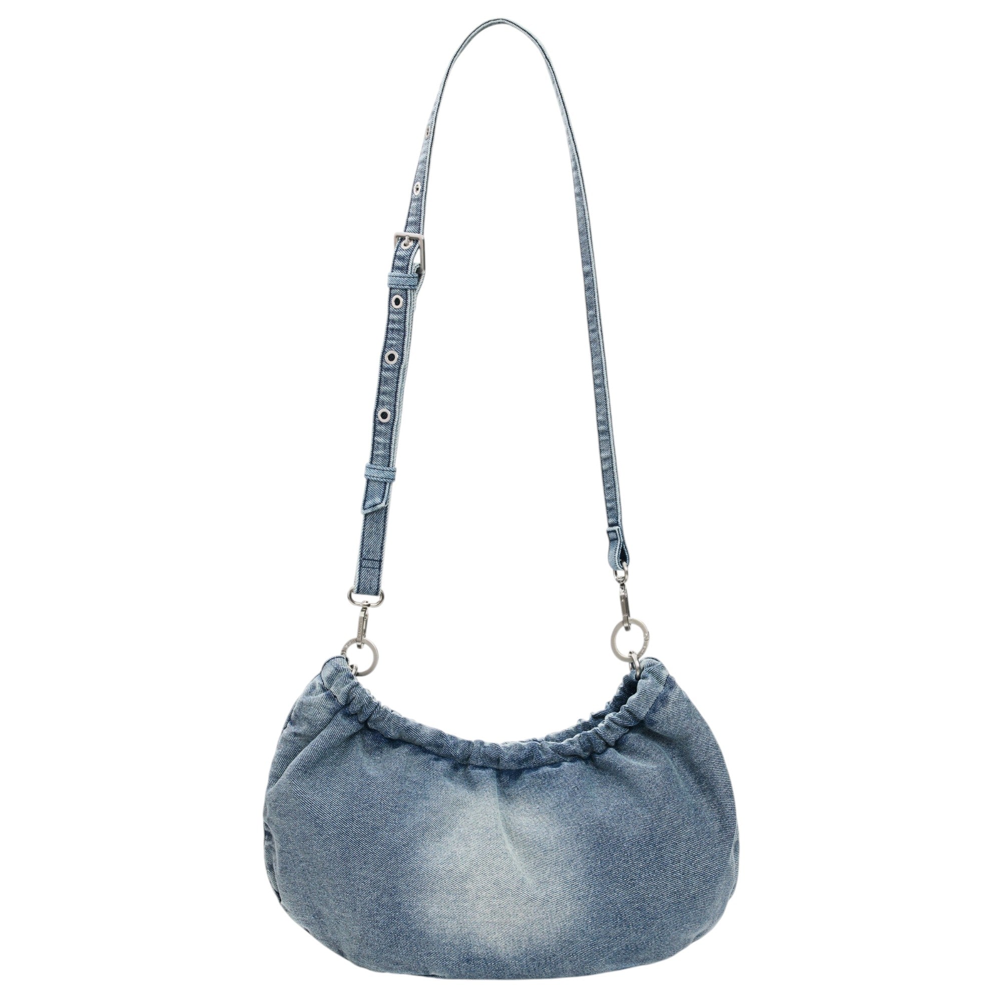 Bolsa Desigual Ovalado Charms 26saxd05 Azul Mezclilla