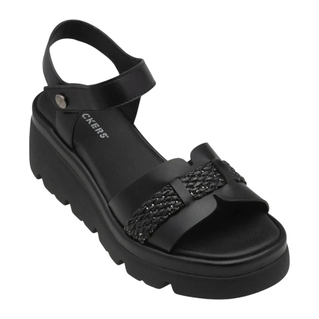 Sandalias Dockers Dama Bethany D1126321 Negro