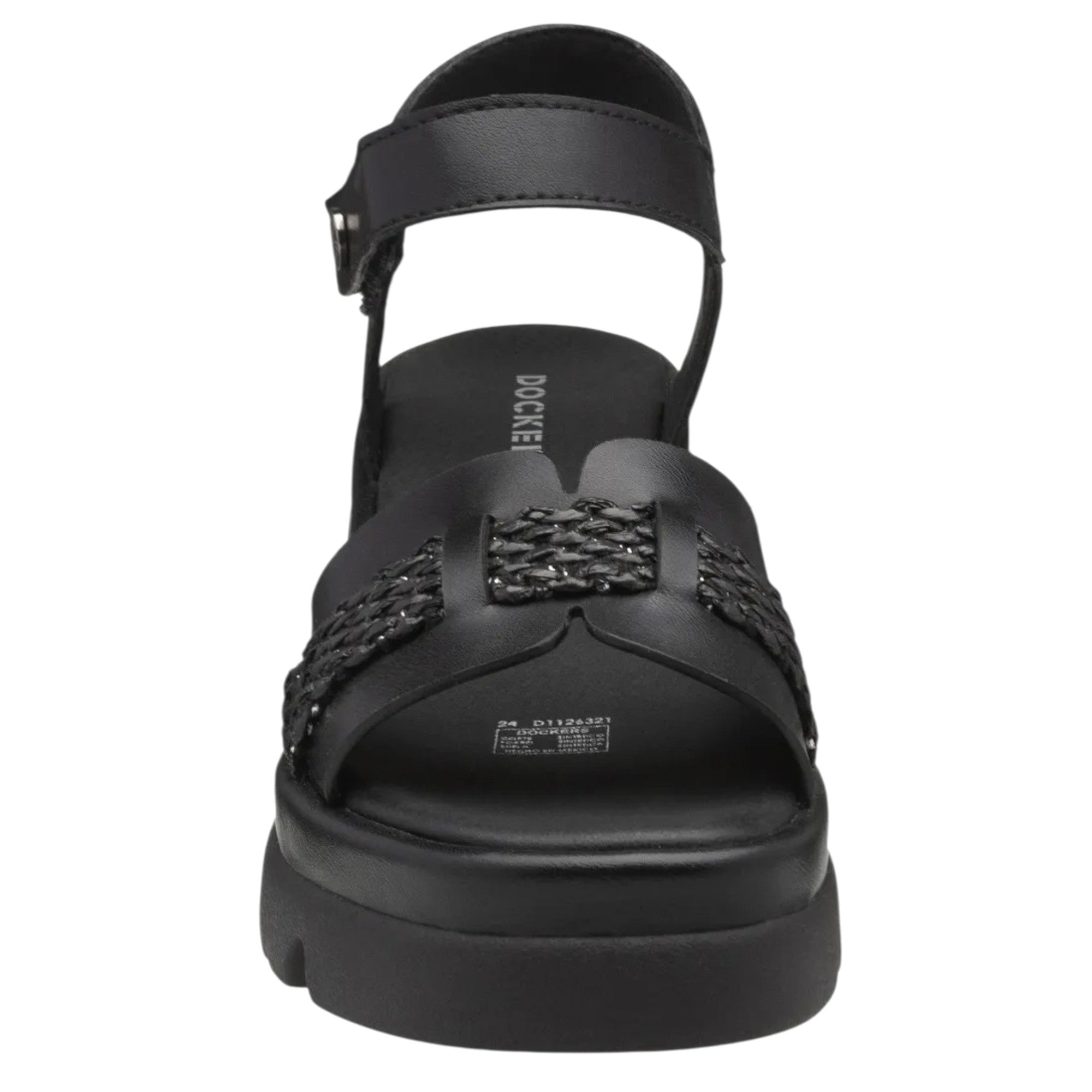 Sandalias Dockers Dama Bethany D1126321 Negro