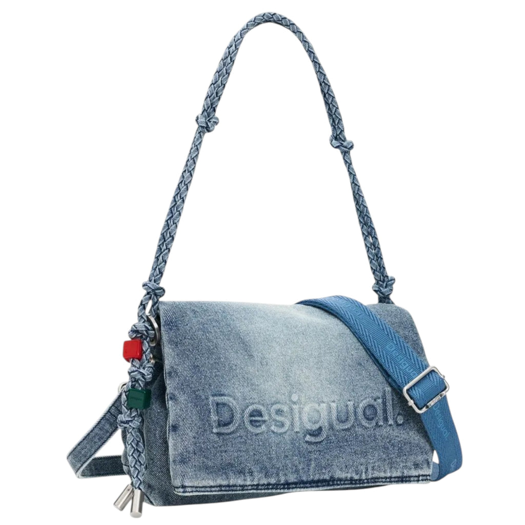 Bolsa Mediana Desigual Charms 26saxd28 Denim
